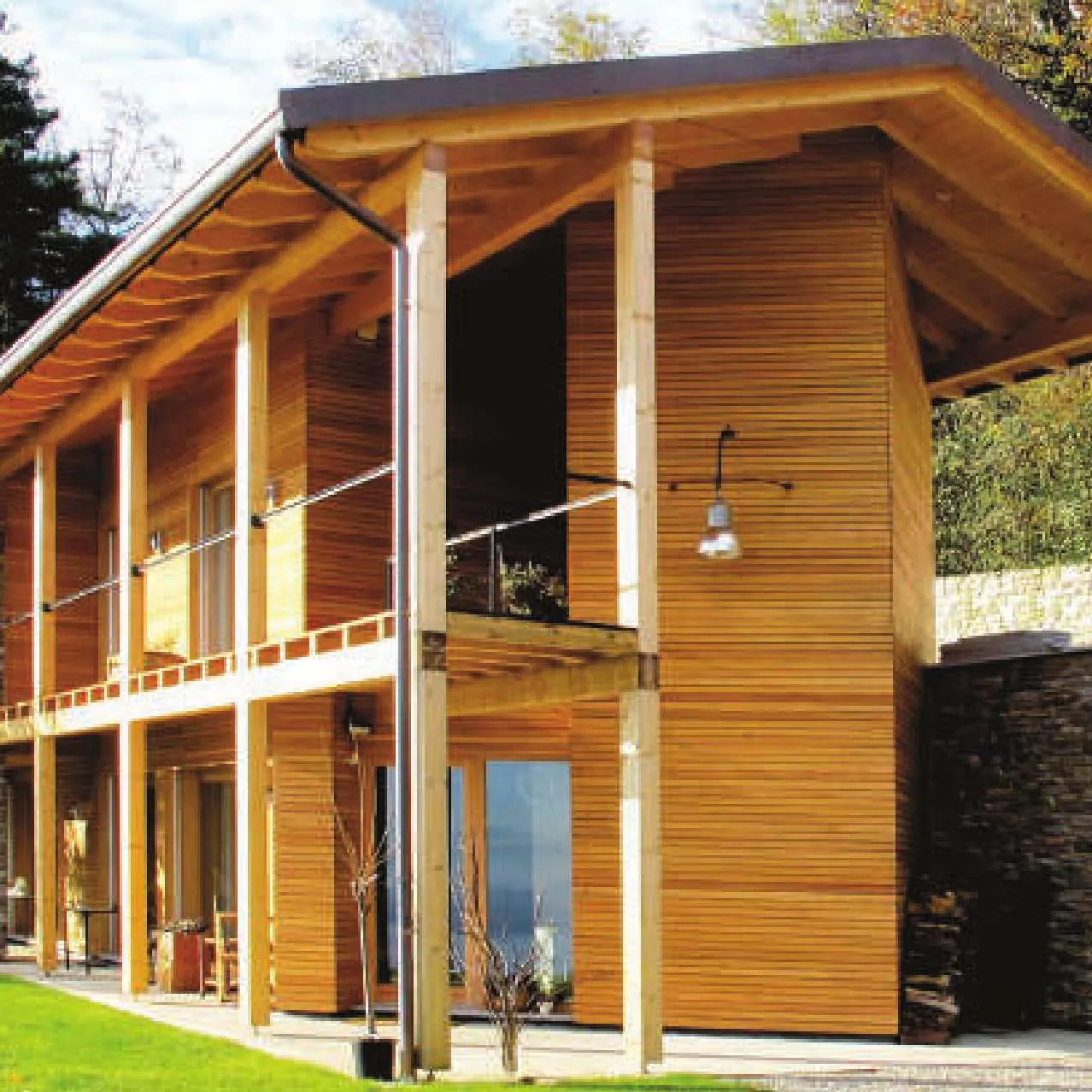 Häuser bauen mit Massivholz